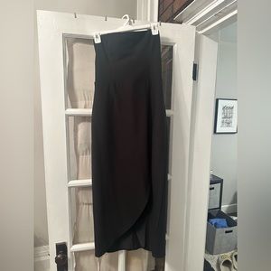 Abercrombie and Fitch Strapless Black Dress